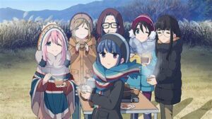 Laid-Back Camp beyfron animes