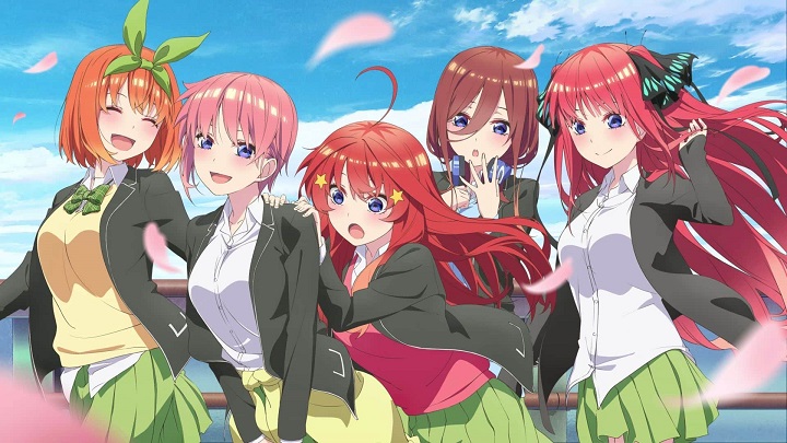 The Quintessential Quintuplets beyfron animes