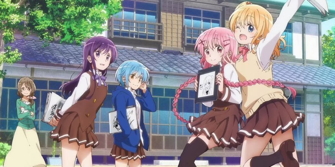 Comic Girls beyfron animes